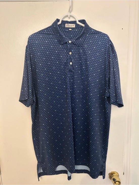 Peter Millar Other - Peter Millar Summer Comfort Skull Seeing Double Performance Polo Shirt Large